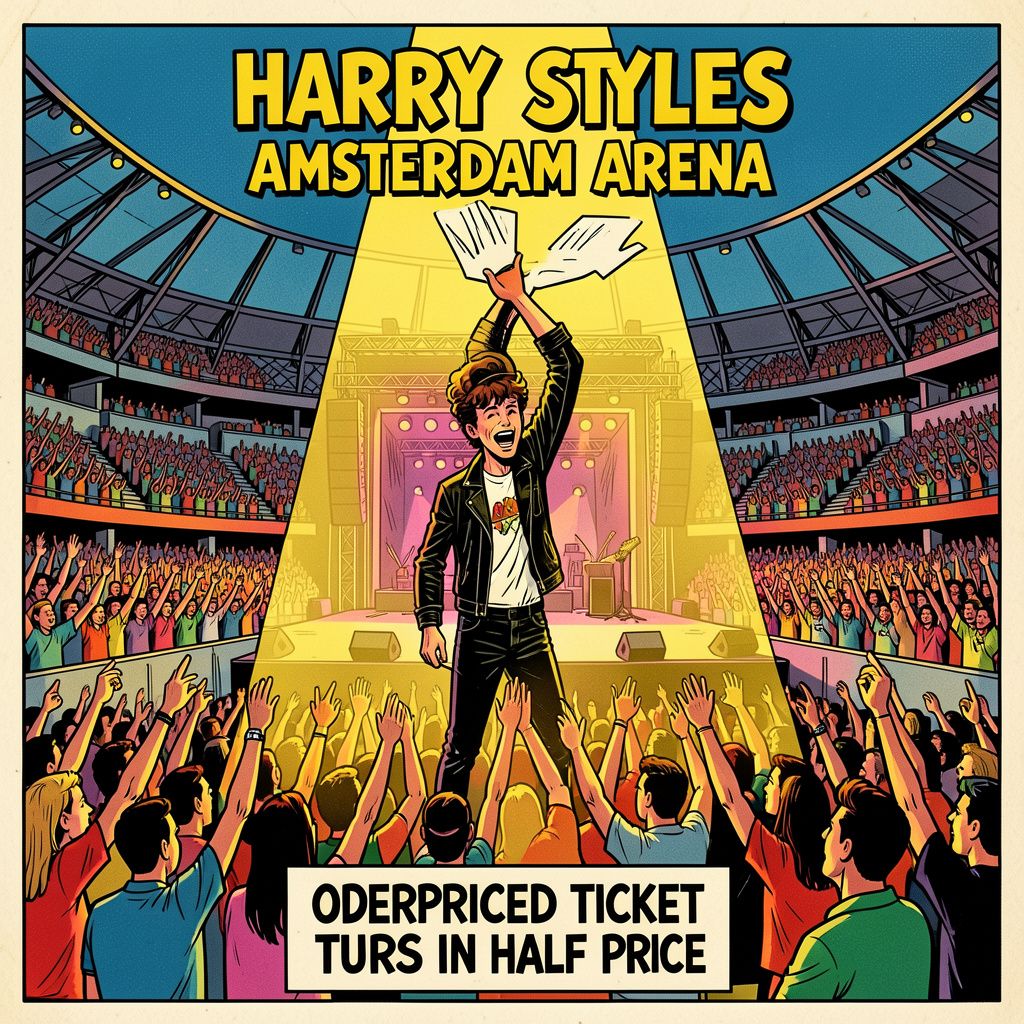Harry Styles breekt Arena-record maar kaarten kosten nu de helft van de oorspronkelijke prijs