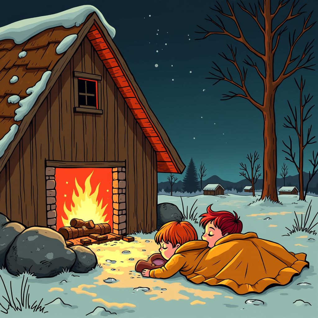 Twee kinderen sterven in brand terwijl ze lagen te slapen in chalet vlak bij Nederlandse grens