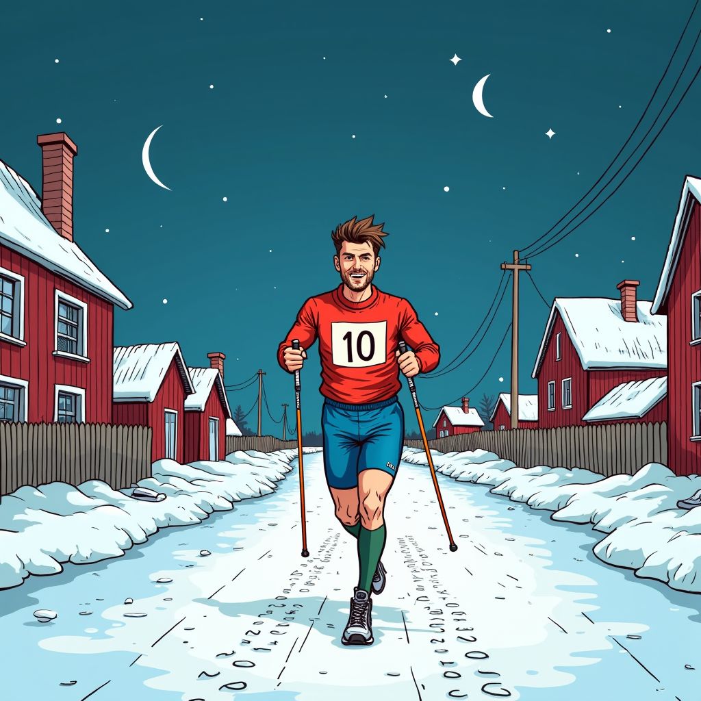 Nederlandse student wordt jongste finisher ooit van extreme ijsmarathon in Noorwegen