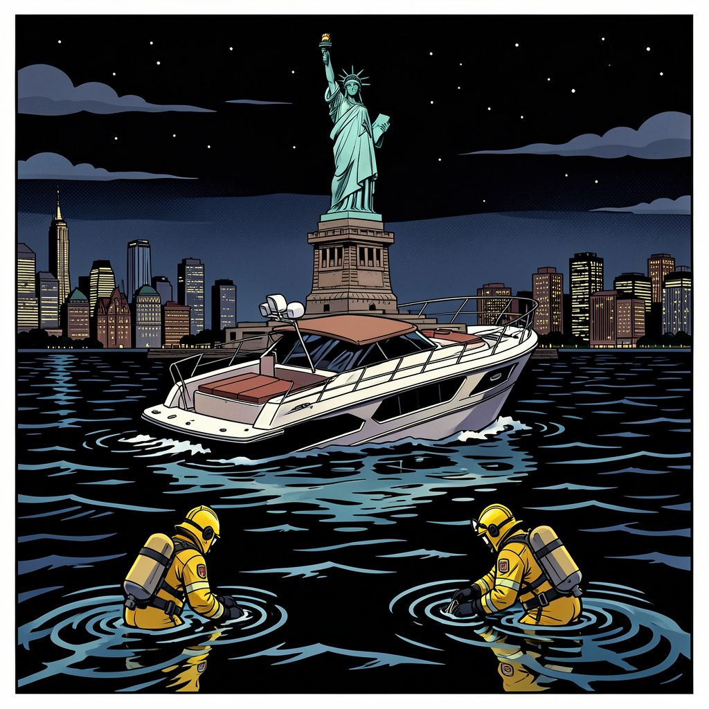 Een pleziertocht in New York eindigt in een groot drama vlak bij het Vrijheidsbeeld.