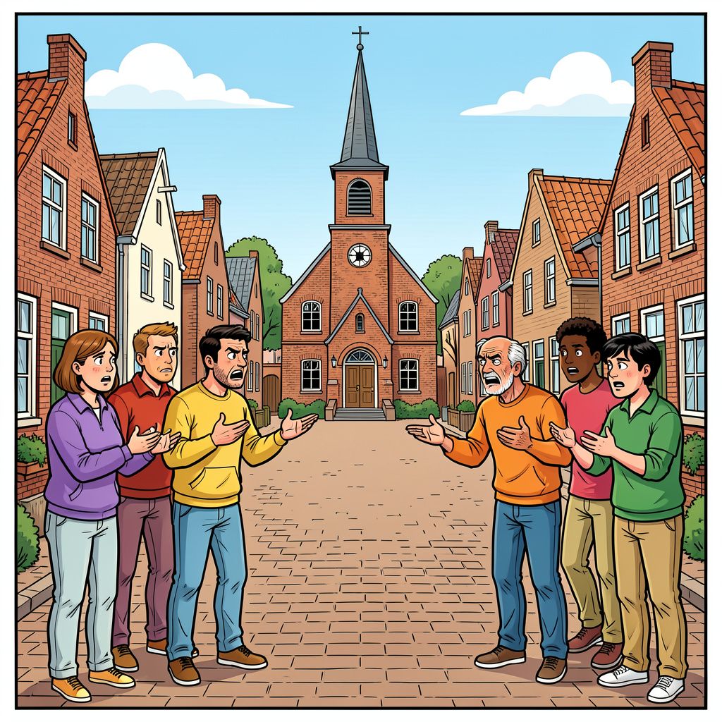 Het Brabantse dorp Engelen is nu al diep verdeeld over de komst van vijftig jonge asielzoekers die pas over een jaar komen.
