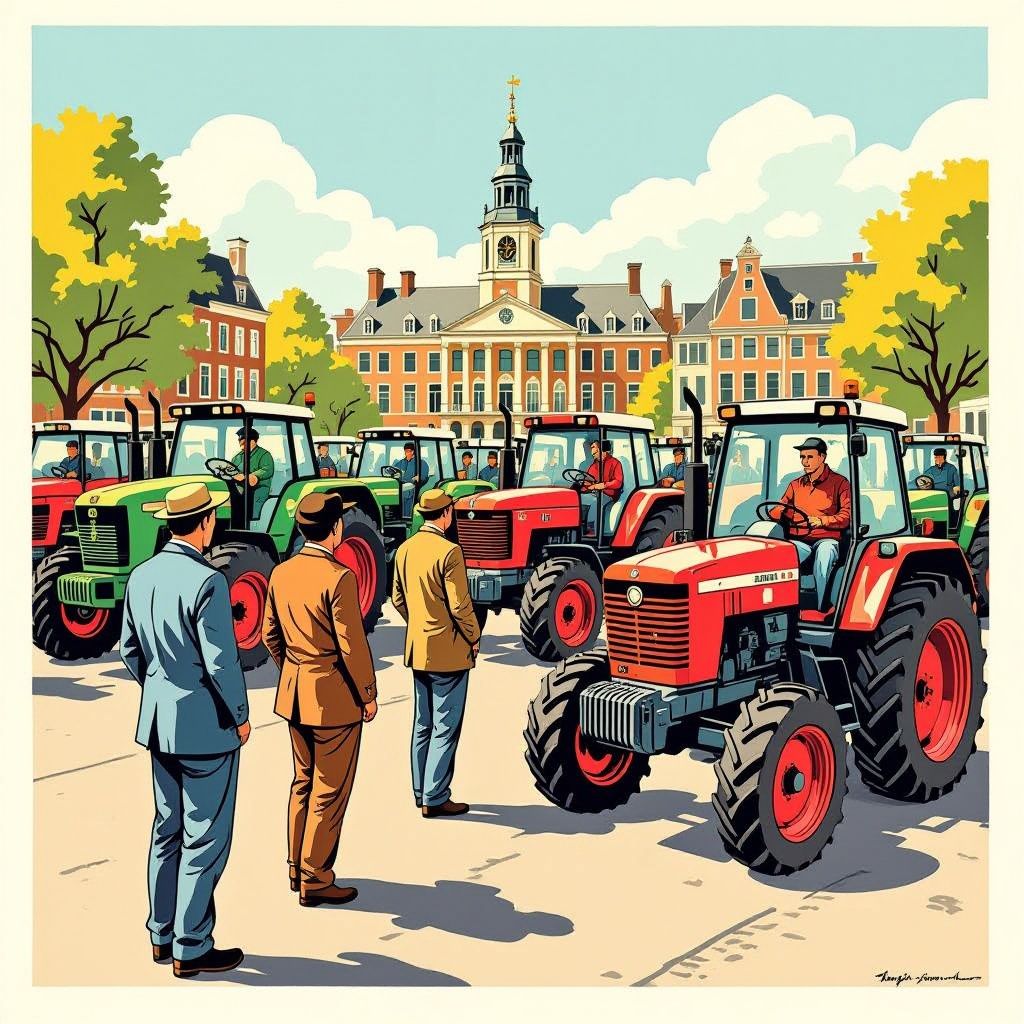 Boeren pikken de nieuwe stikstofplannen niet en trekken woensdag massaal naar Den Haag.
