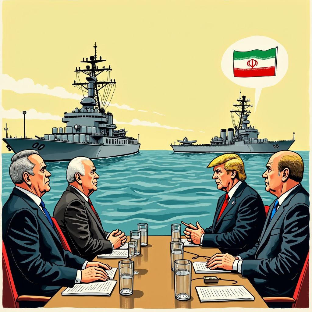 Iran en VS starten cruciale nucleaire onderhandelingen terwijl Trump met militaire actie dreigt