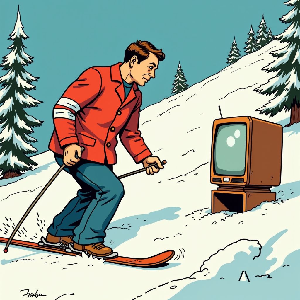 Tv-kok Hugo Kennis breekt arm tijdens skival en moet vakantie staken