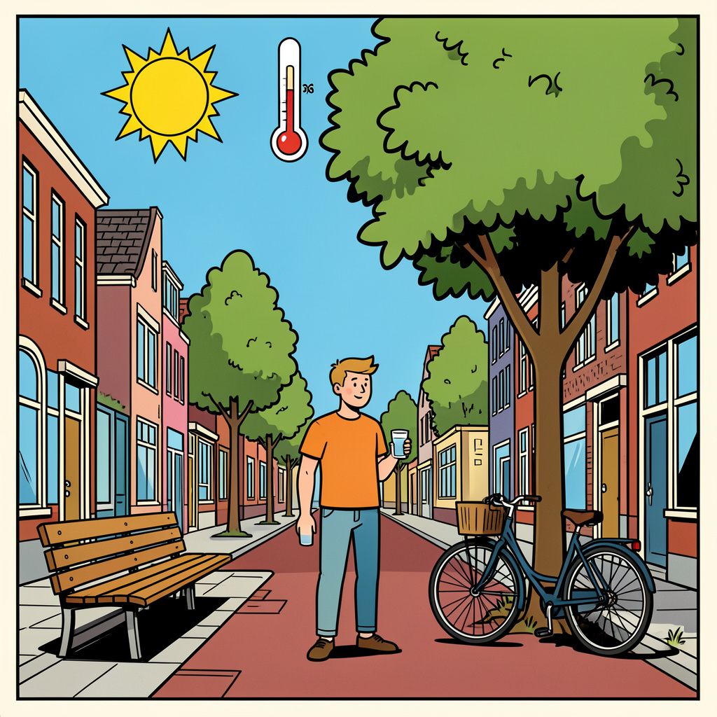 Nederland zet zich schrap voor extreme hitte van 36 graden.