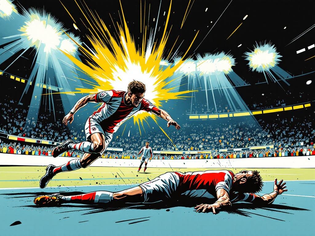 Weghorst ontploft na afgekeurde goal: elleboogstoot kost Ajax cruciale gelijkmaker tegen AZ