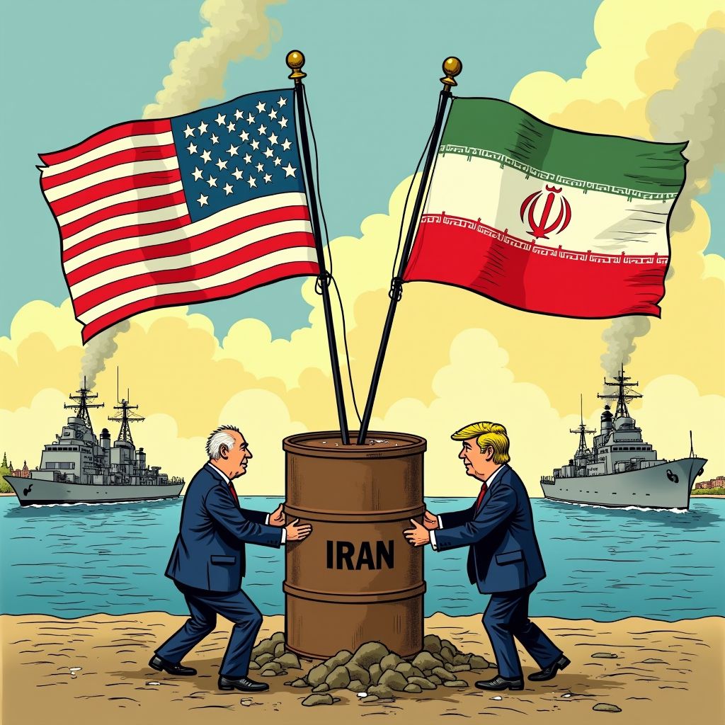 Iran en VS starten vandaag cruciale onderhandelingen terwijl Amerikaanse oorlogsschepen koers zetten naar de regio