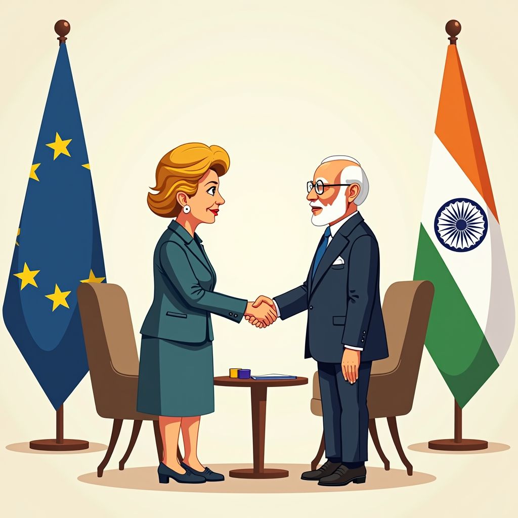 Europa en India tekenen dinsdag 'de moeder van alle deals' terwijl Trump met tarieven dreigt