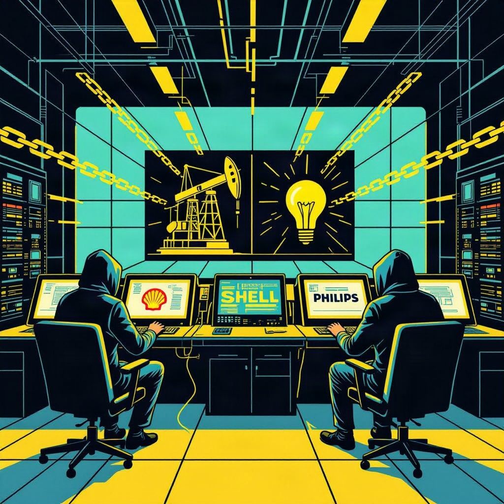 Russisch hackerscollectief Cl0p kraakt de digitale kluis van Shell en Philips.