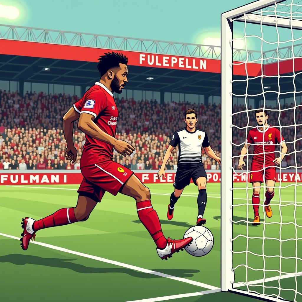 Liverpool laat zege in slotminuut glippen na dramatische medische onderbreking