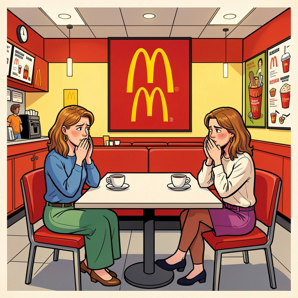 McDonald's houdt elke ochtend tot 11.00 uur een tafel vrij voor hun overleden stamgast