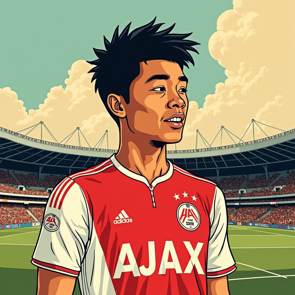 Ajax biedt recordbedrag van 15 miljoen euro voor NEC-ster Kodai Sano