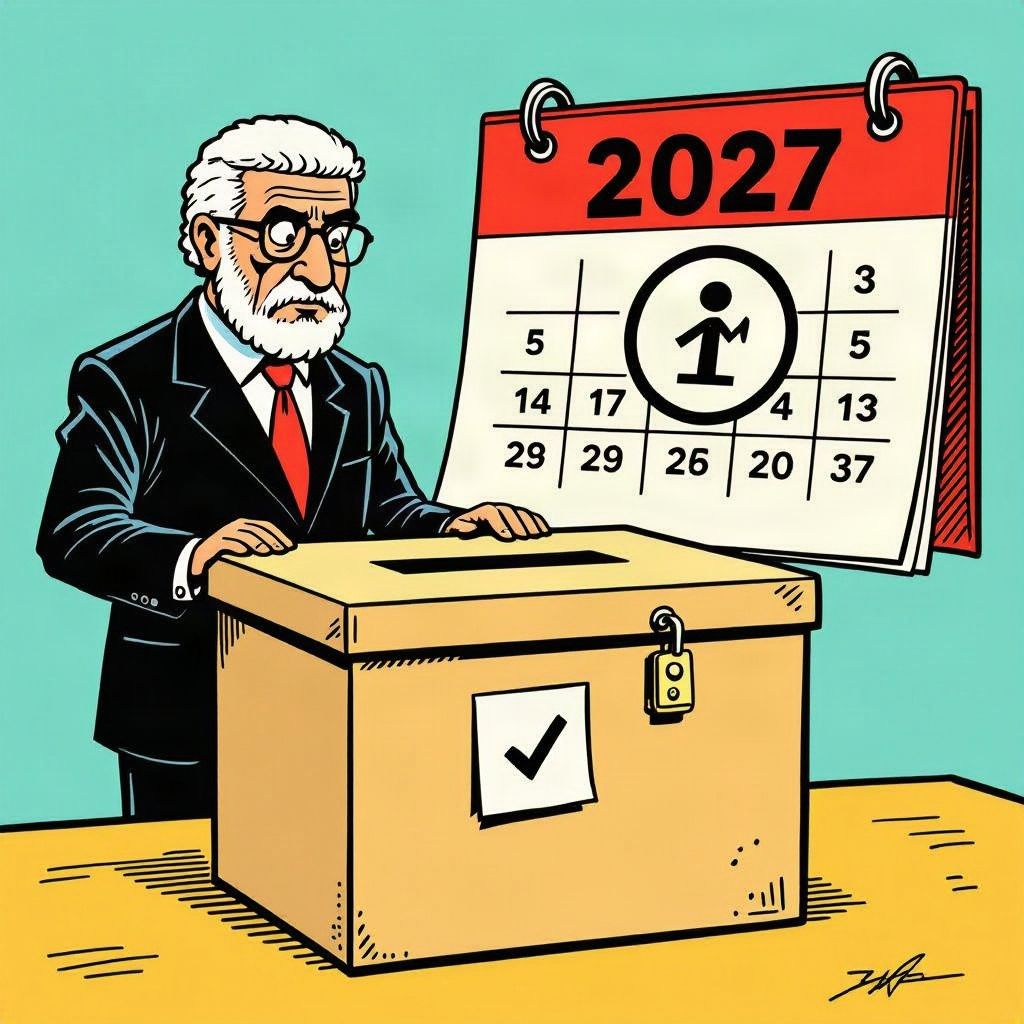 President Mahmoud Abbas stelt de Palestijnse verkiezingen opnieuw uit naar september 2027.
