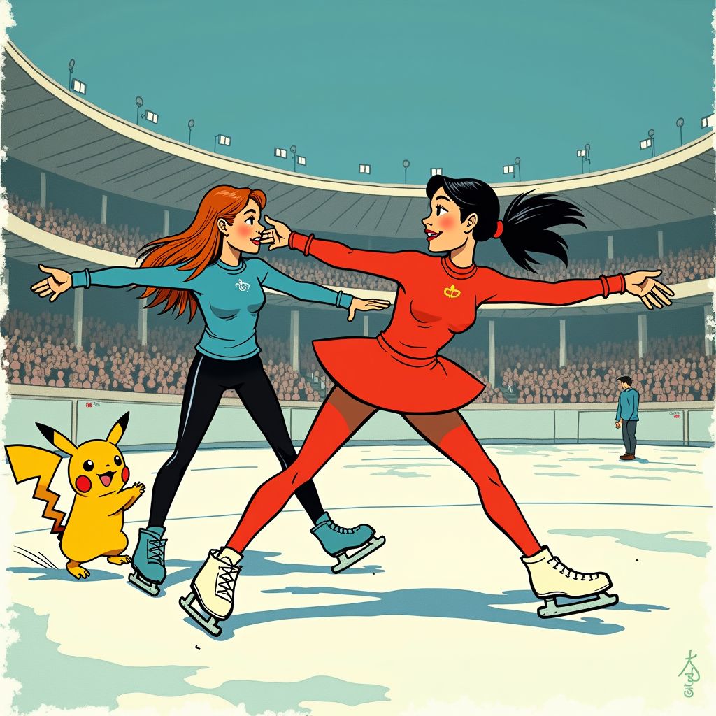 Nederlandse kunstschaatsers maken olympische geschiedenis in Milaan