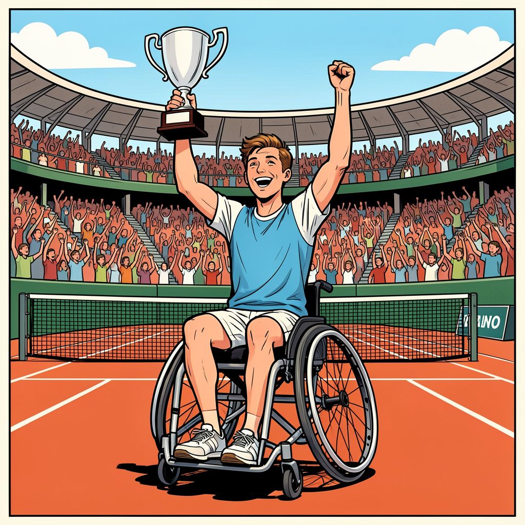 Niels Vink verovert op Roland Garros 2026 zijn negende grandslamtitel en jaagt nu op de kalender Grand Slam