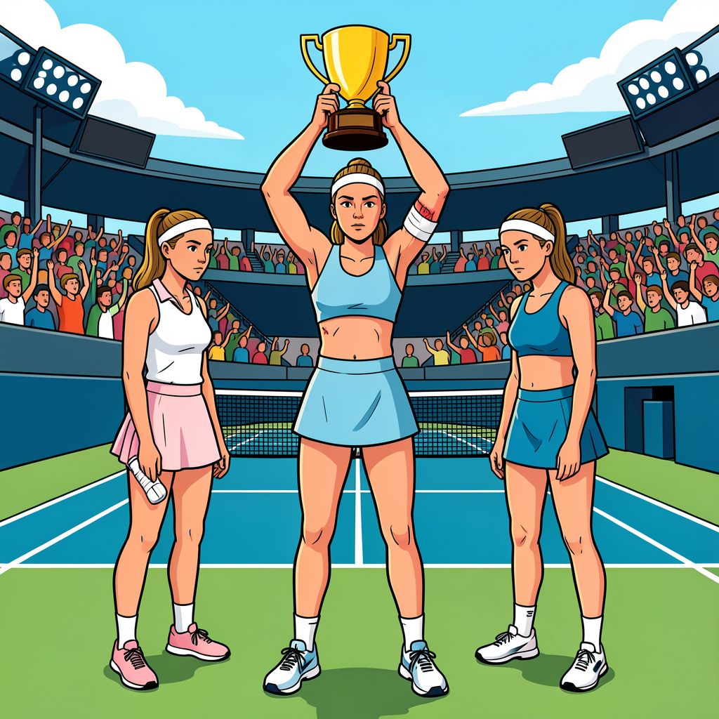 Gehavende Elena Rybakina grijpt de US Open-titel en de troon van het vrouwentennis.