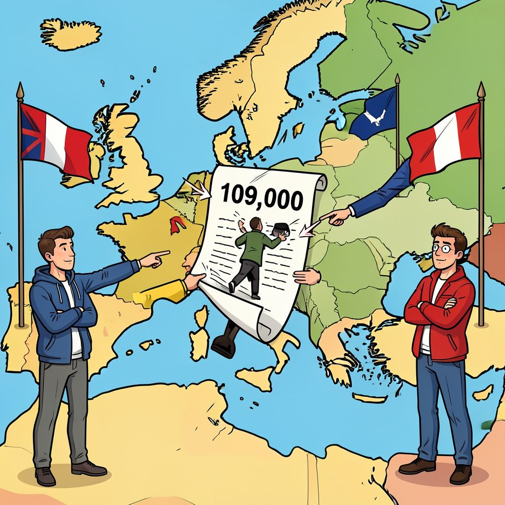 Noord-Europese landen sturen migranten massaal terug naar Italië.