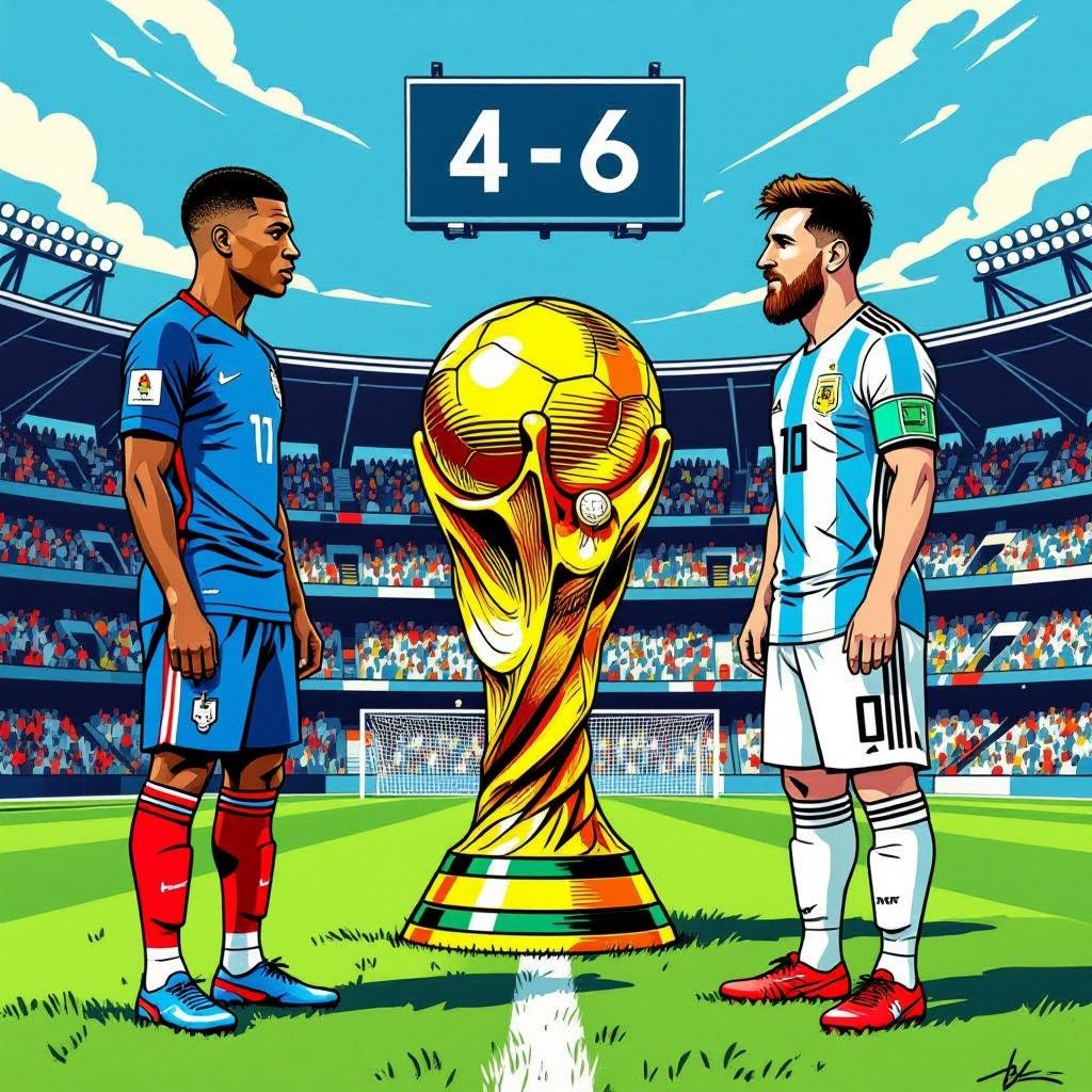 Kylian Mbappé is de nieuwe WK-koning, maar zijn record kan vandaag alweer sneuvelen.