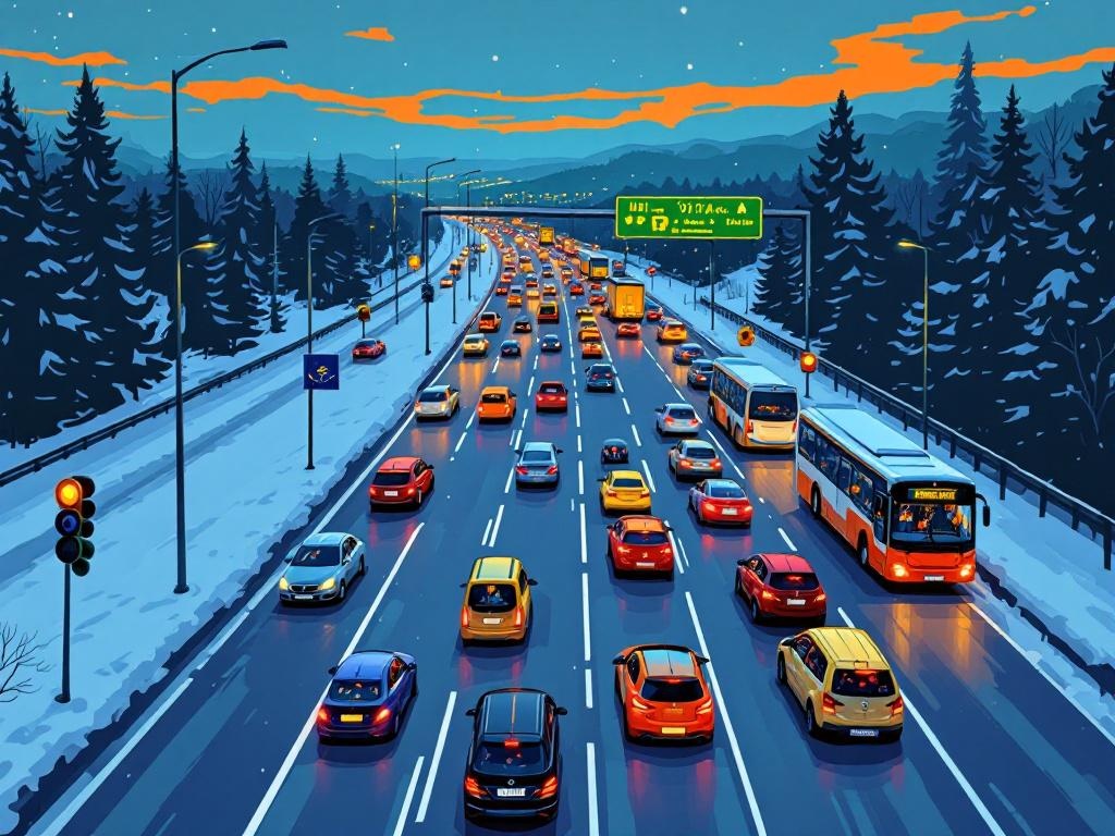 De wintertijd maakt maandag de avondspits een chaos op Nederlandse wegen