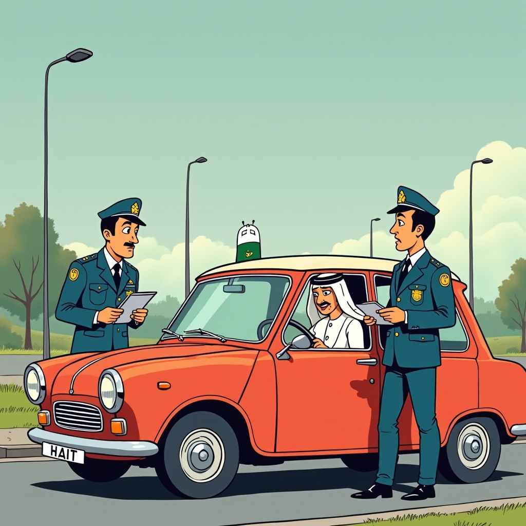 Qatarese automobilist krijgt boete na jaar illegaal rijden in Nederland