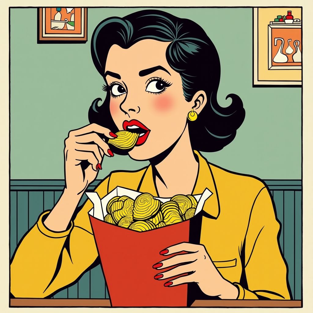 Chips eten zonder schuldgevoel kan, maar je lichaam heeft een verborgen waarschuwingssysteem