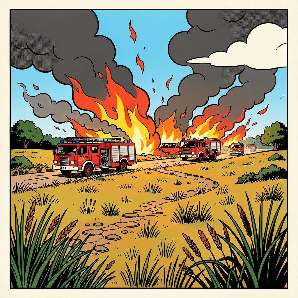 Vijftien Nederlandse regio's roepen fase 2 af vanwege extreme brandgevaar in de natuur