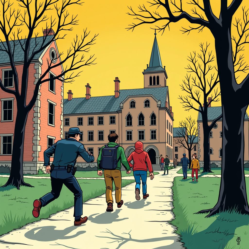 Schutter op prestigieuze Brown University doodt twee studenten tijdens tentamens en vlucht weg