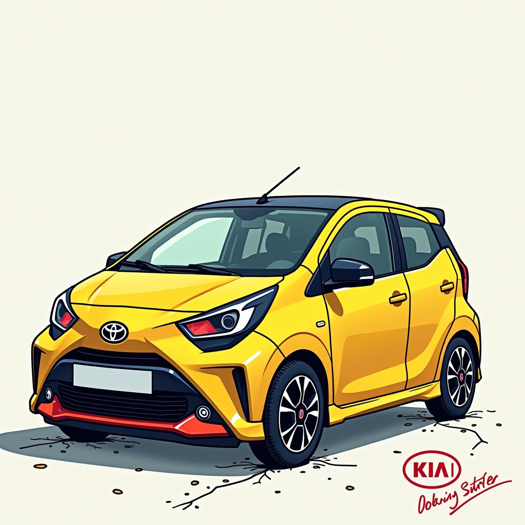 Toyota's kleinste auto wint van Tesla in krimpende Nederlandse automarkt