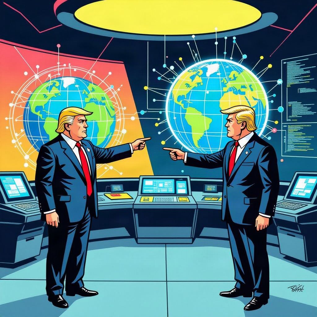 Trump richt een speciale AI Force op om de technologische strijd met China te winnen.