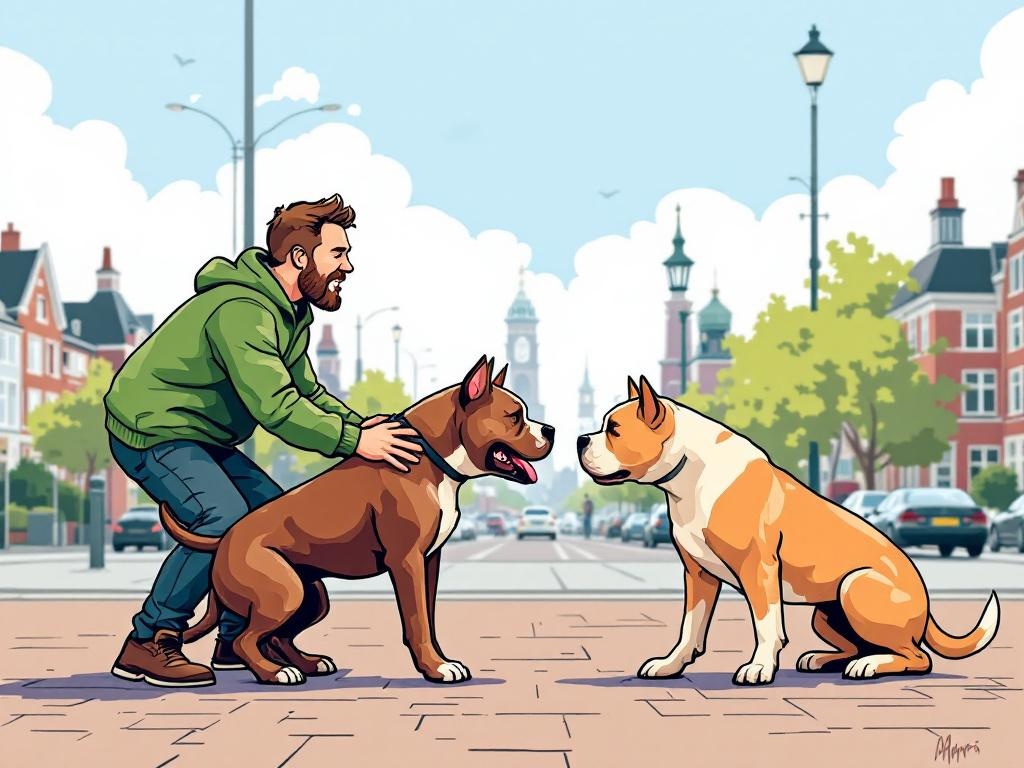 Dodelijke Hondenaanval in Rotterdam: Vader Sterft bij Poging Honden te Scheiden