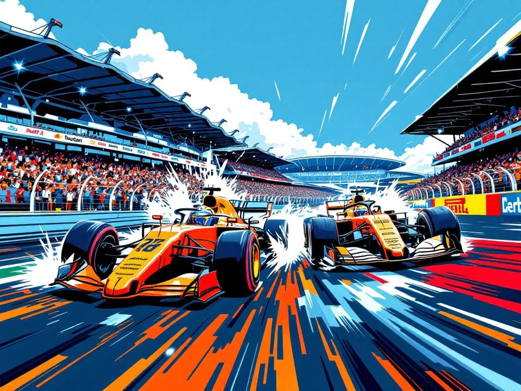 McLaren's Interne Strijd: Norris Verslaat Piastri in Spektakel op Red Bull Ring