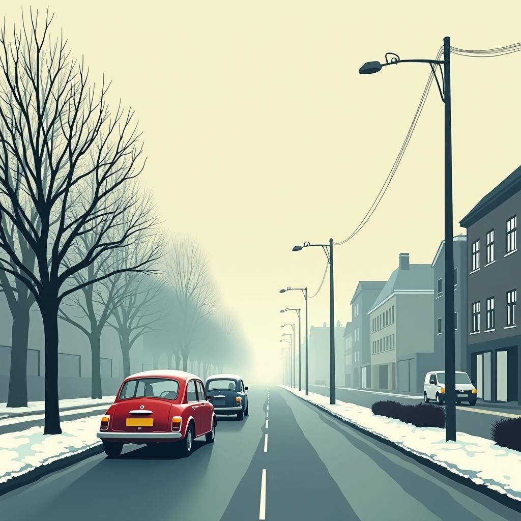 Code geel treft zes provincies: zicht daalt tot 50 meter door extreme mist