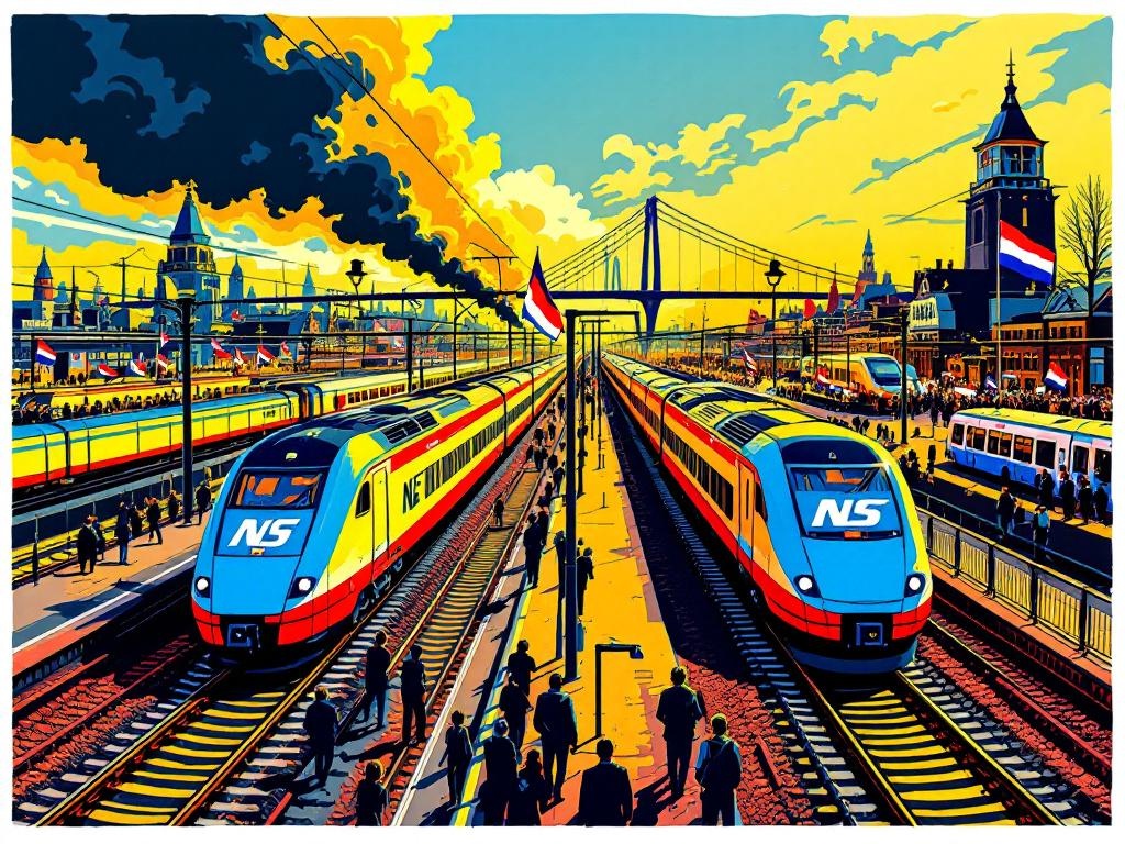 NS-Staking Ontwricht Treinverkeer in Zuidwest-Nederland
