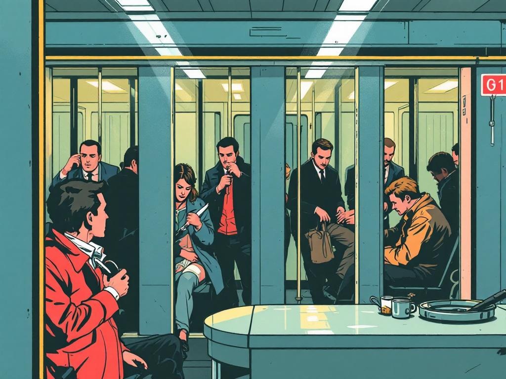 Treinreizigers verstoppen zich in toiletten tijdens mesaanval met negen zwaargewonden