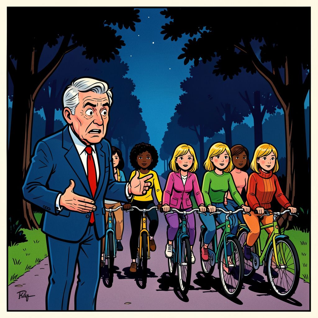 Burgemeester Pechtold adviseert vrouwen in Delft om 's nachts alleen nog samen te fietsen.