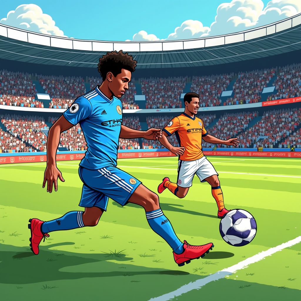 Solanke scoort gelijkmaker met spektaculaire scorpion kick tegen Manchester City