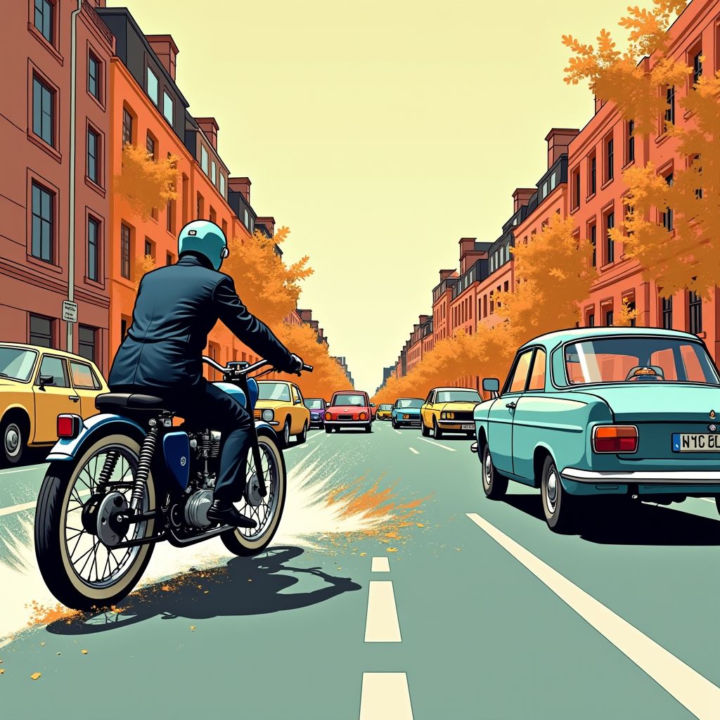 Motorrijder belandt in ziekenhuis na harde klap op drukke Zonweg