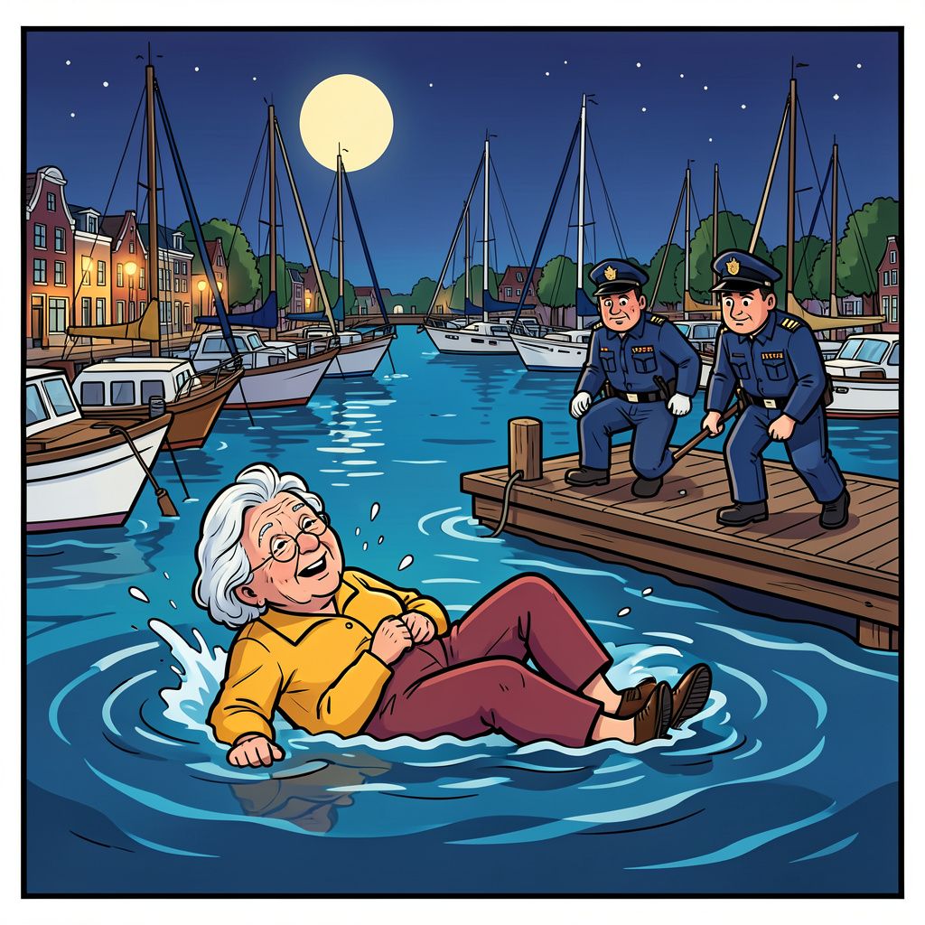 98-jarige Duitse vrouw verdrinkt vannacht in jachthaven Roermond
