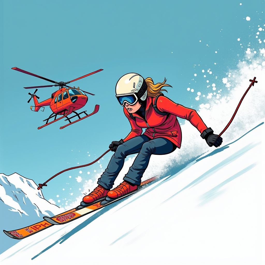 Lindsey Vonn's olympische droom eindigt in nachtmerrie na dramatische crash op de afdaling