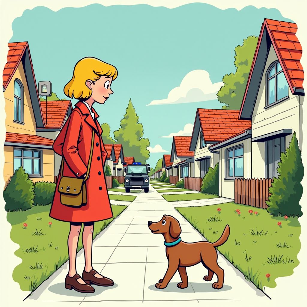 Buurvrouw herkent vermiste Wendy terwijl ze hond uitlaat en brengt haar veilig thuis