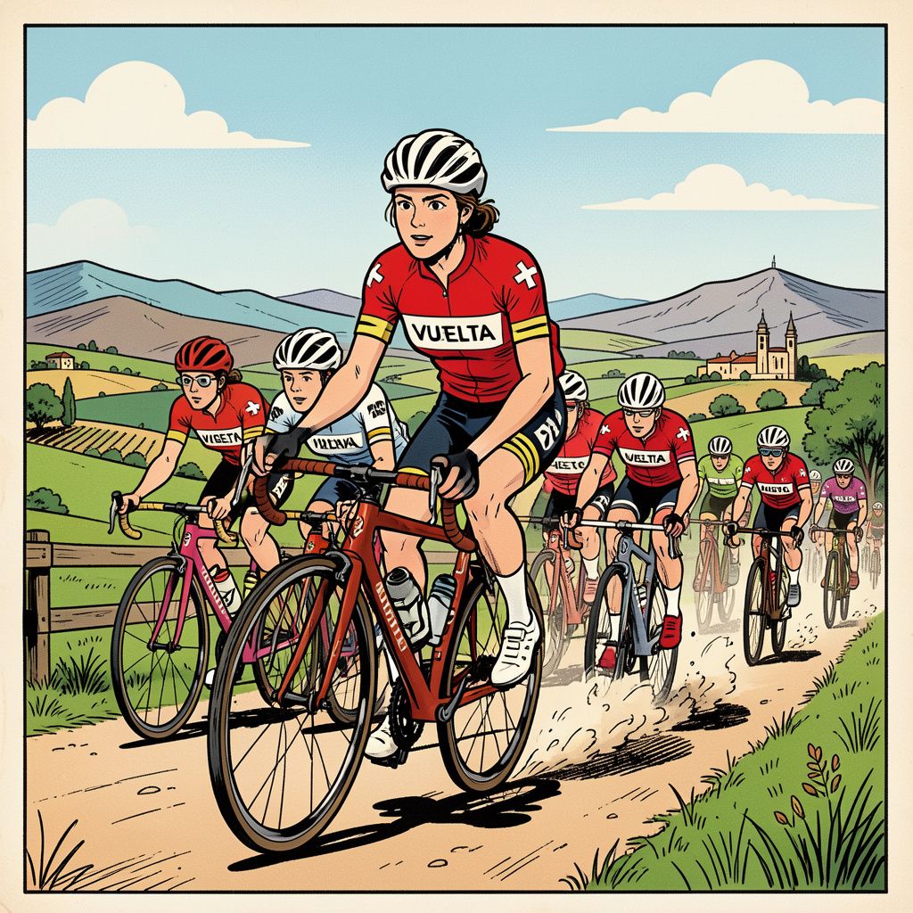 Zwitserse wielrenster verstoort vijf jaar Nederlandse dominantie in Vuelta Femenina