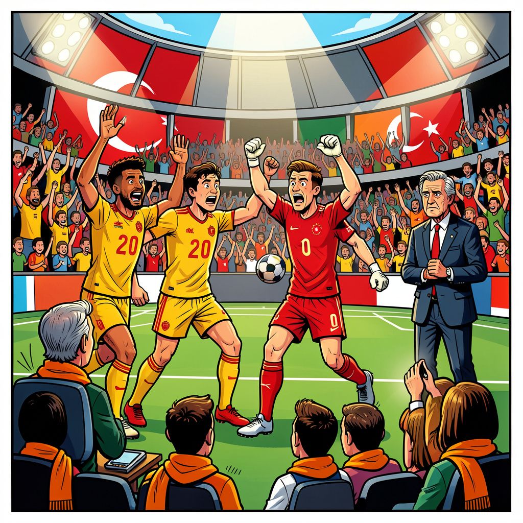 australië zet turkije op zijn plek met verrassende 2-0 zege in wk-debuut