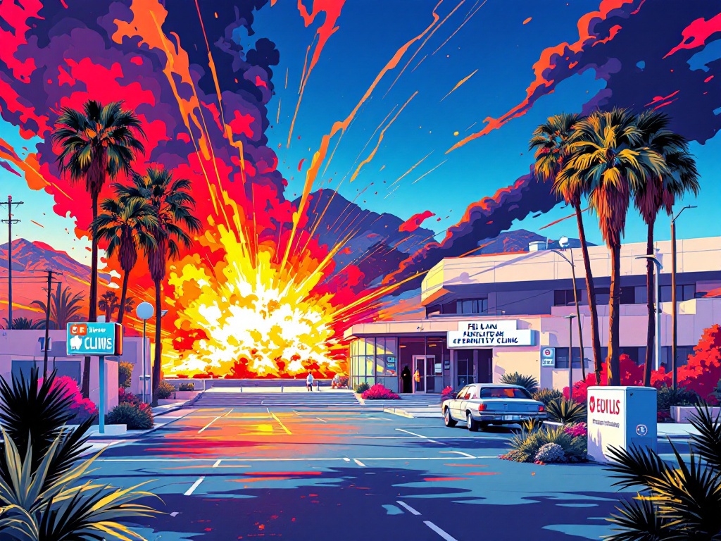 FBI: Opzettelijke Bomexplosie Palm Springs Kliniek Bestempeld Als Terreuraanslag