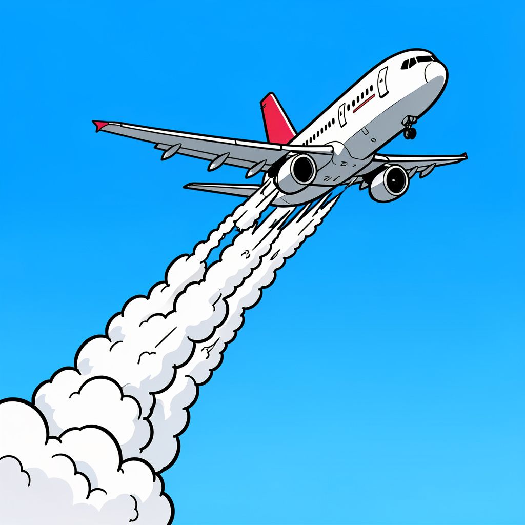 Een kleine bocht in de lucht voorkomt tien jaar aan opwarming door vliegtuigen.