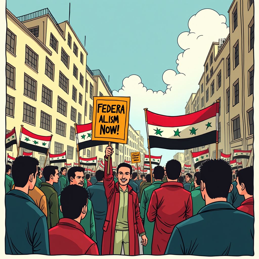 Syrische alawieten eisen federalisme na bloedige protesten tegen bomaanslag