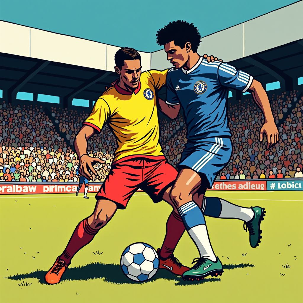 Een keelgreep zorgt voor chaos op Stamford Bridge tijdens Chelsea's spectaculaire comeback