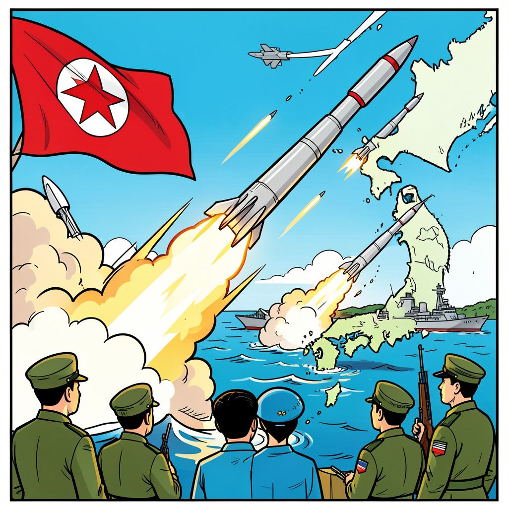 Noord-Korea vuurt opnieuw ballistische raketten af ondanks internationale sancties