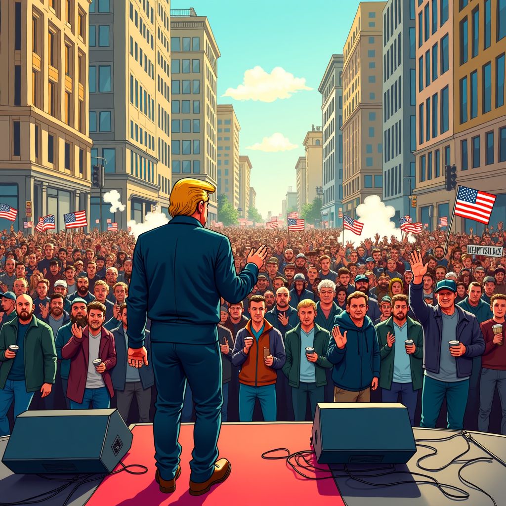 Acht miljoen Amerikanen gaan de straat op tijdens grootste protesten ooit tegen Trump