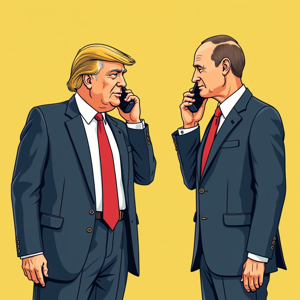 Trump belt Poetin vlak voor cruciale vredesonderhandelingen met Zelensky