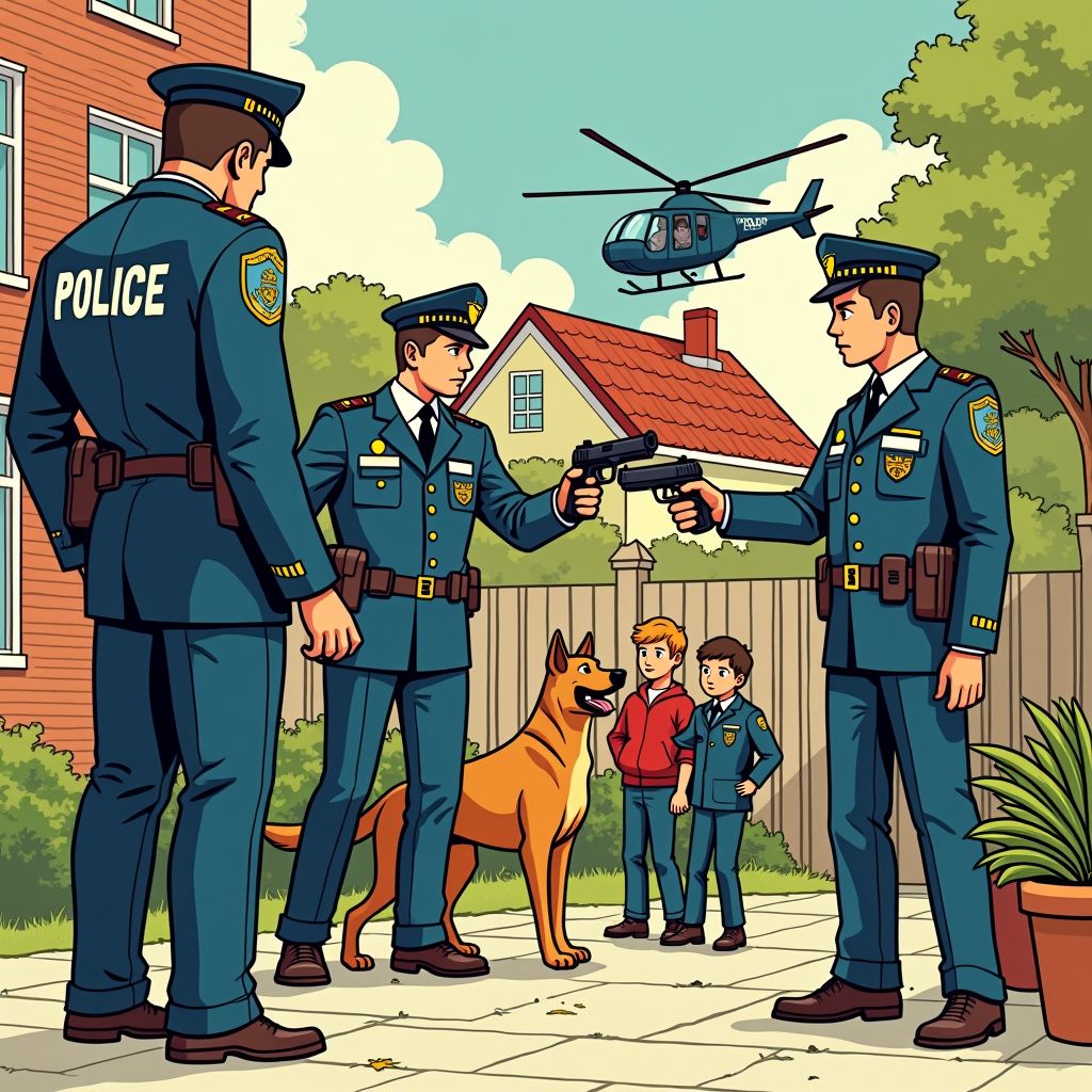 Politiehond Oscar helpt bij spektaculaire arrestatie juwelieroverval in Amsterdamse achtertuin